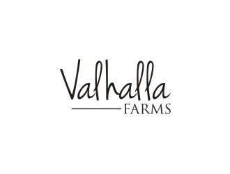 Valhalla Farms logo design by bombers