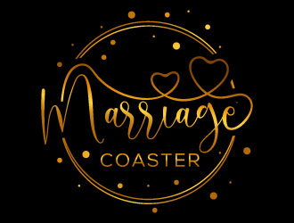 Marriage Coaster logo design by MonkDesign