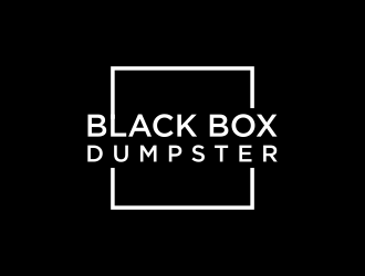 Black Box Dumpster logo design by funsdesigns