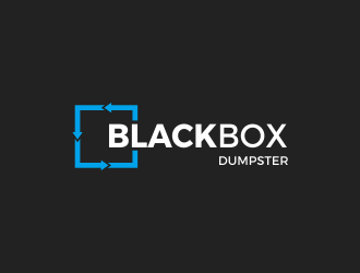 Black Box Dumpster logo design by langitBiru