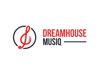 DreamHouse Musiq logo design by Garmos
