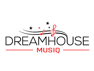 DreamHouse Musiq logo design by MonkDesign