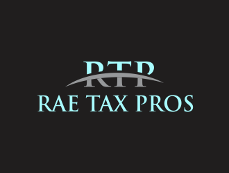 Rae Tax Pros logo design by santrie