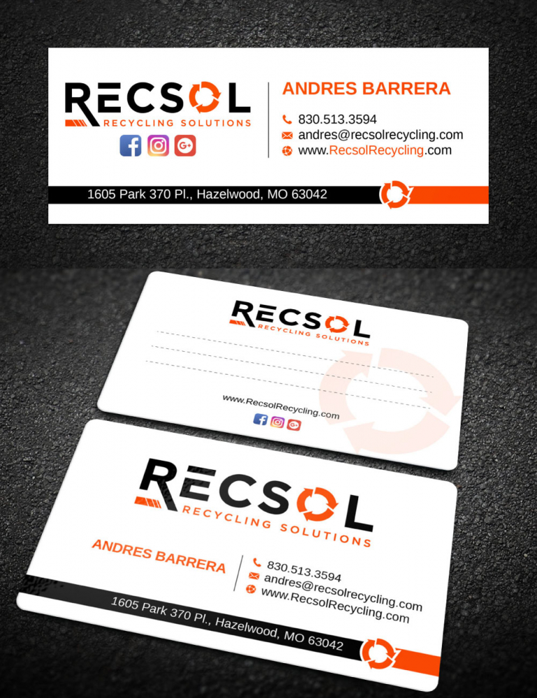 RECSOL - Recycling Solutions  logo design by Boomstudioz