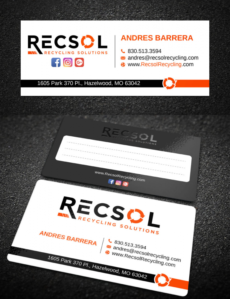 RECSOL - Recycling Solutions  logo design by Boomstudioz