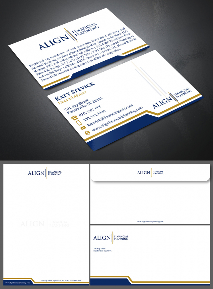 Align Financial Planning logo design by Gelotine