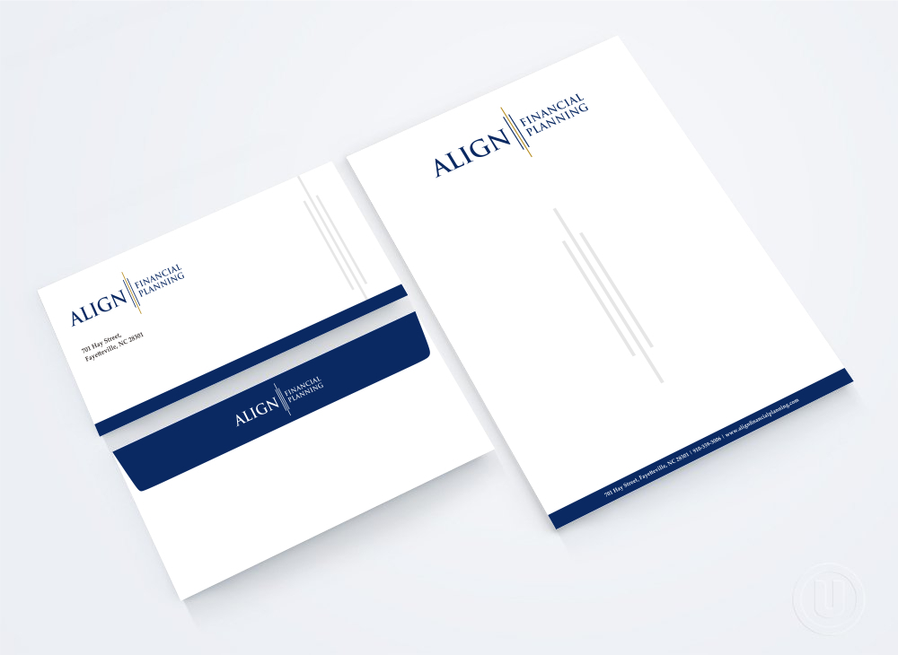 Align Financial Planning logo design by zizze23