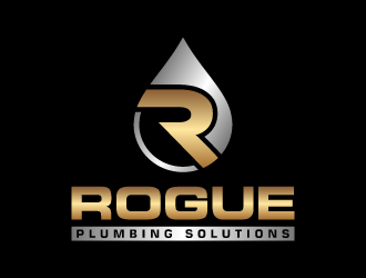 Rogue Plumbing Solutions logo design by denfransko