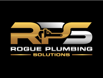 Rogue Plumbing Solutions logo design by denfransko