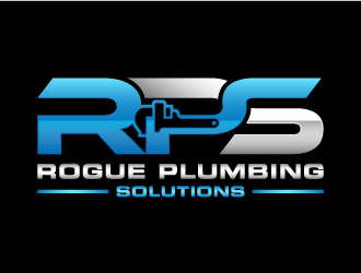 Rogue Plumbing Solutions logo design by denfransko