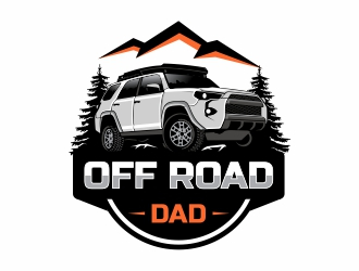 Off Road Dad logo design by Mardhi
