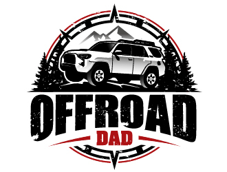 Off Road Dad logo design by ORPiXELSTUDIOS