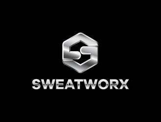 SWEATWORX  logo design by KDesigns