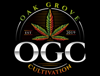 Oak Grove Cultivation (OGC) logo design by LucidSketch