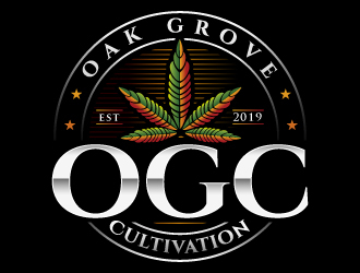 Oak Grove Cultivation (OGC) logo design by LucidSketch
