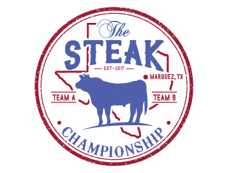 The Steak Championship  logo design by LucidSketch