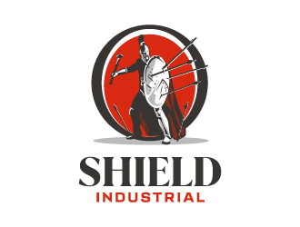 Shield Industrial logo design by Fajar Faqih Ainun Najib