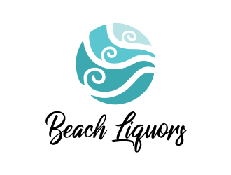 Beach Liquors logo design by JessicaLopes