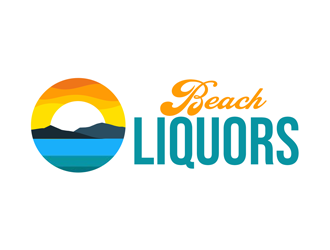 Beach Liquors logo design by kunejo