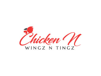 Chicken N Wingz N Tingz logo design by aryamaity