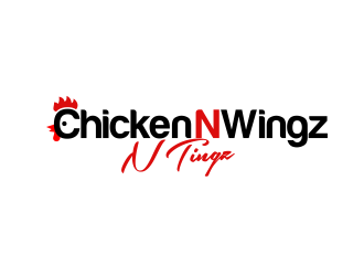 Chicken N Wingz N Tingz logo design by kimora