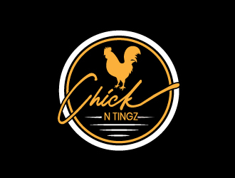 Chicken N Wingz N Tingz logo design by drifelm