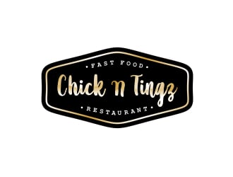 Chicken N Wingz N Tingz logo design by aura