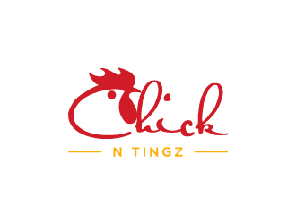 Chicken N Wingz N Tingz logo design by wongndeso