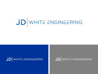 JD White Engineering LLC logo design by domerouz