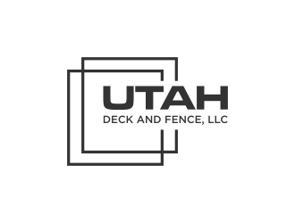 Utah Deck and Fence, LLC logo design by Purwoko21