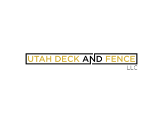 Utah Deck and Fence, LLC logo design by bomie