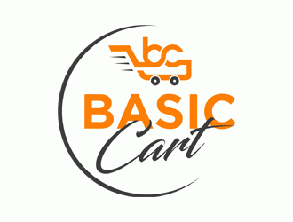 Basic Cart  logo design by Bananalicious