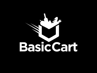 Basic Cart  logo design by M J