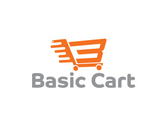 Basic Cart  logo design by eddesignswork