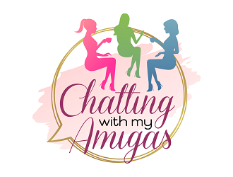 Chatting with My Amigas logo design by haze