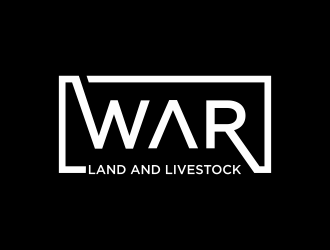 WAR Land And Livestock  logo design by mukleyRx