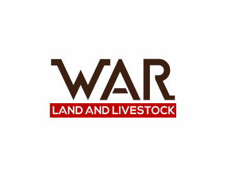 WAR Land And Livestock  logo design by kimora