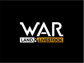 WAR Land And Livestock  logo design by kimora