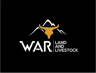 WAR Land And Livestock  logo design by kimora