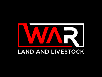WAR Land And Livestock  logo design by MUNAROH