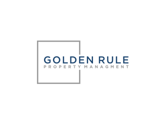 Golden Rule Property Managment logo design by Artomoro