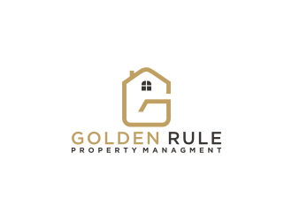 Golden Rule Property Managment logo design by Artomoro