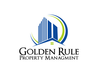 Golden Rule Property Managment logo design by Greenlight