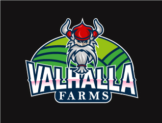 Valhalla Farms logo design by Stu Delos Santos (Stu DS Films)