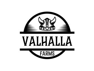 Valhalla Farms logo design by Garmos