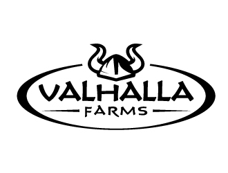 Valhalla Farms logo design by jaize