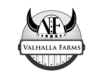 Valhalla Farms logo design by Msinur