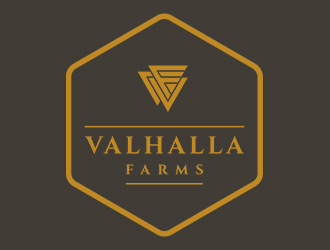 Valhalla Farms logo design by planoLOGO