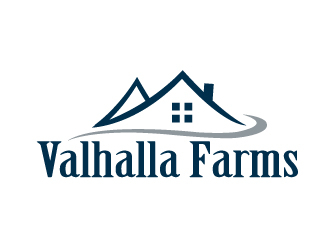 Valhalla Farms logo design by Marianne