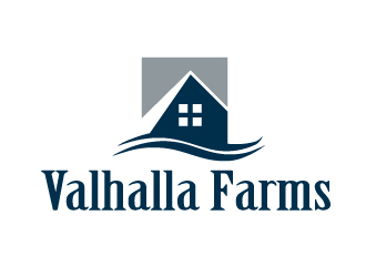 Valhalla Farms logo design by Marianne